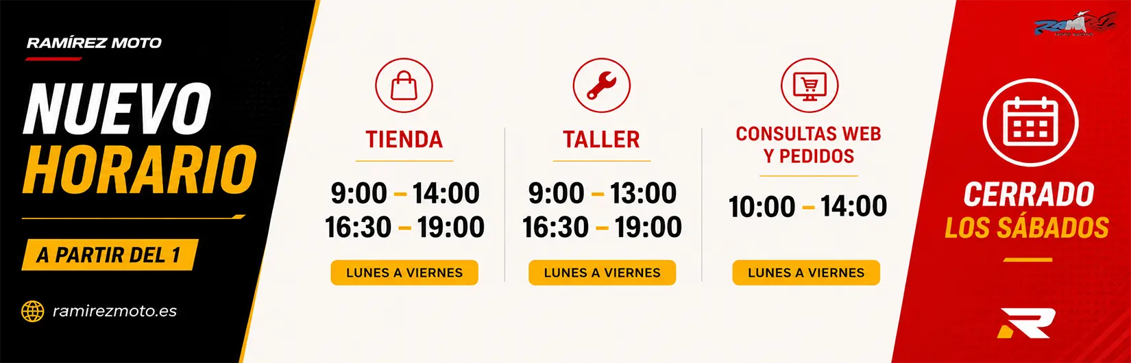 horario ramirez moto 2026